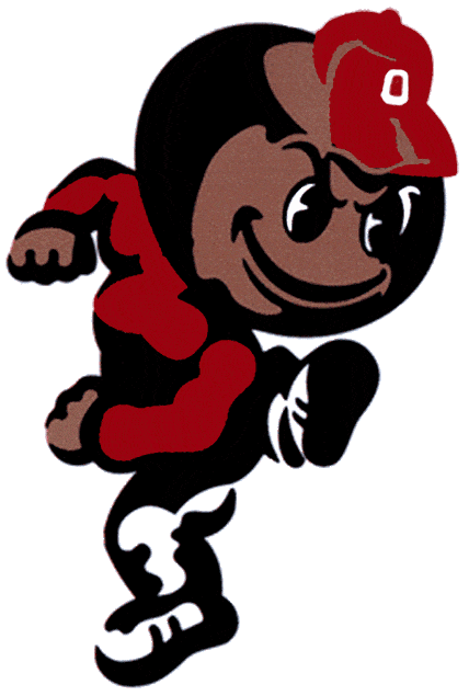 Ohio State Buckeyes 1981-1994 Mascot Logo iron on transfers for fabric